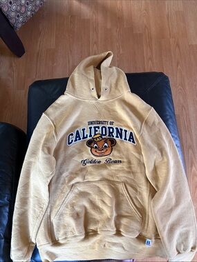 Russell Athletic Golden Bears Hooded Sweatshirt - Gold